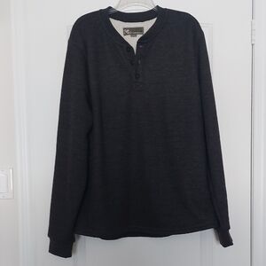 BC Clothing brand, Men's Charcoal Sleeve sweater